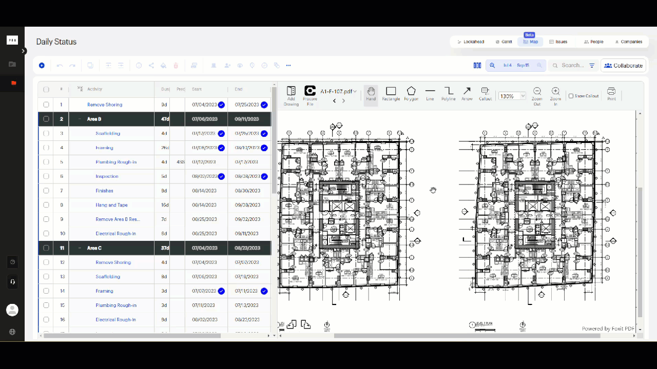 Map Procore Import Drawing